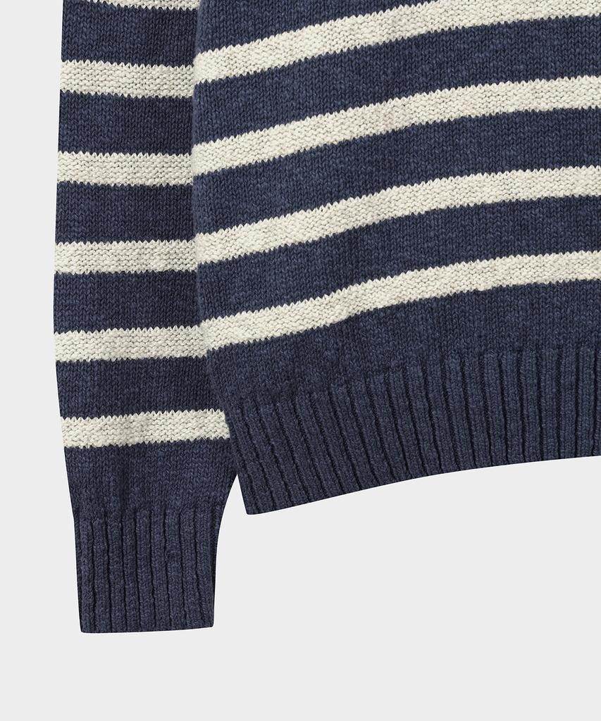 BROOKS BROTHERS Mariner Crewneck Sweater (Navy) (Bbwrmm8851Qfs)