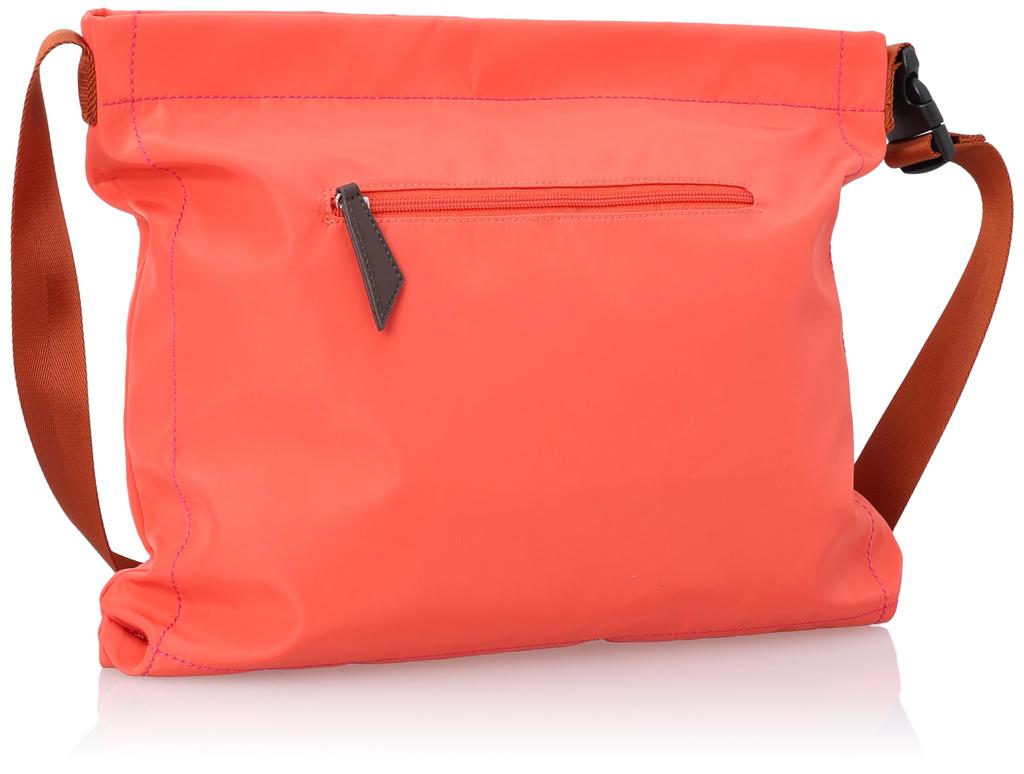 Nananoel Romy Water-Repellent Recycled PET Arrangement Shoulder BagA4 Fit, 2353311021, Orange (330)