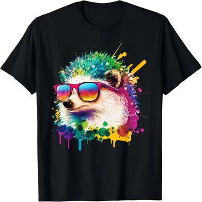 Animal mignon Amoureux de Hérisson sur T-shirt Hérisson