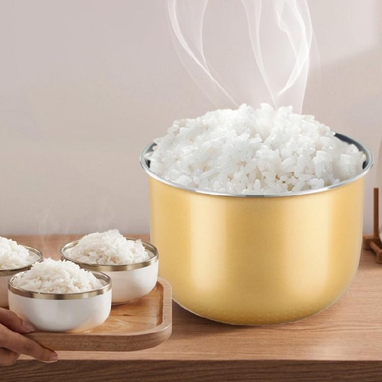 Practical Heat Efficient Rice Pot Insert Replacement 3L 4L 5L Size Option Nonstick Surfaces Suitable for Most Cookers