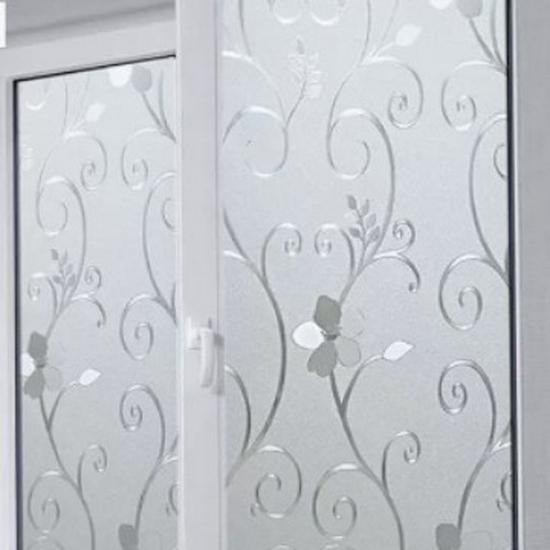 Adhesive-Free PVC Window Film for Bathroom/Office: Imitation Blinds & Electrostatic Glass Sticker