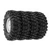 4PCS RC Off Road Vehicle Tires 1.9 Inch Universal Rubber RC Wheels and Tires for RC Off Road Vehicle Climbing Car White
