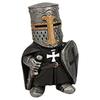 1pc Medieval Figurine Accessories Sculpture Art Spare Parts Decor Unique Dwarf Gnome Gothic Guard Large Helmet