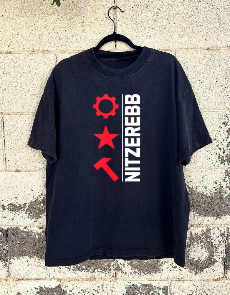 

Nitzer Ebb Band Logo Classic T Shirt Black All Size Gift fans MI671 Unisex T-Shirt L