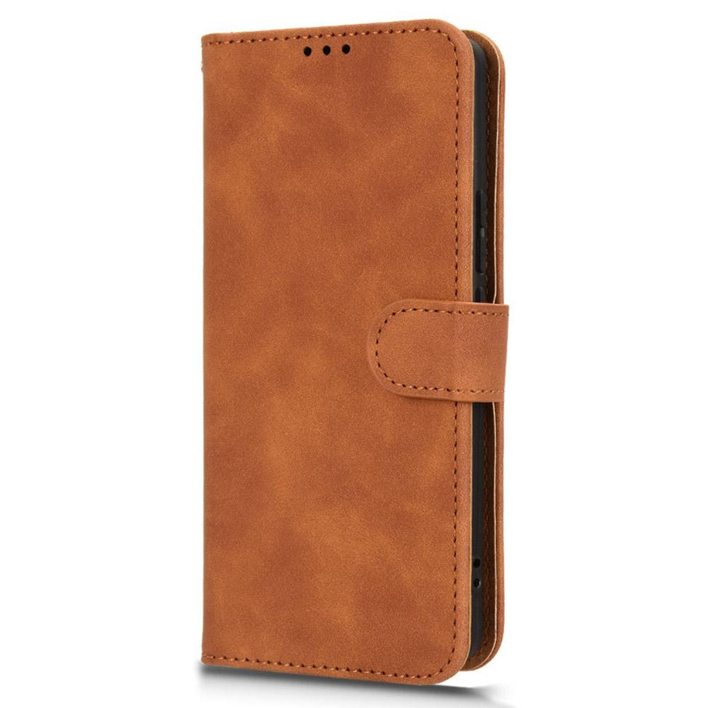 For TECNO Spark 20 Pro 5G Leather Case Skin-Feel Anti-Drop Wallet Flip Phone Cover