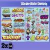 Gstu503661 Decal Sheets Train & Street Graffitis