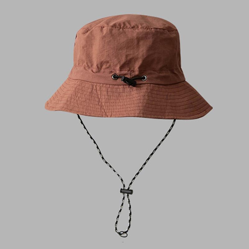 

Летняя шапка Водонепроницаемые шляпы-ведра Складные регулируемые шнурки Рыбацкие шапки