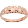 Russia 585 Purple Gold Car Flower Ring Fashion Trend Versatile Rose Gold Plated Live Ring