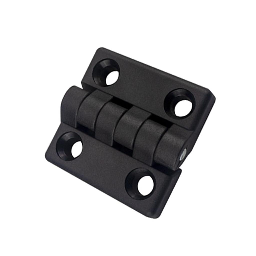 10 Pcs Black Small Cabinet Butt Hinges Wooden Jewelry Box Hinges Mini Folding Hinges Replacement for Handicrafts