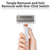 2-In-1 Cat Comb For Dematting & Deshedding,Efficiently Remove Loose Hair & Matted Fur,Undercoat Mat Dematting Tool