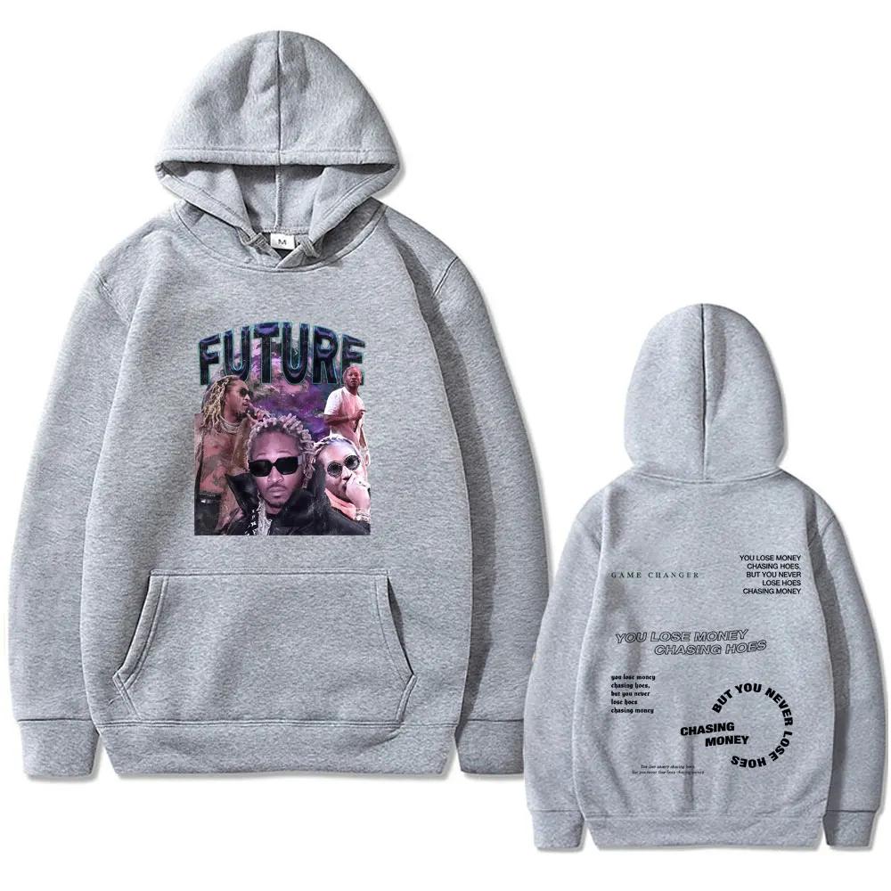 Rapper Future Hoodie Men Women Hip Hop Fashion Pop Music Streetwear Men's Casual Vintage Hoodies Male Oversized Hooded Tracksiut