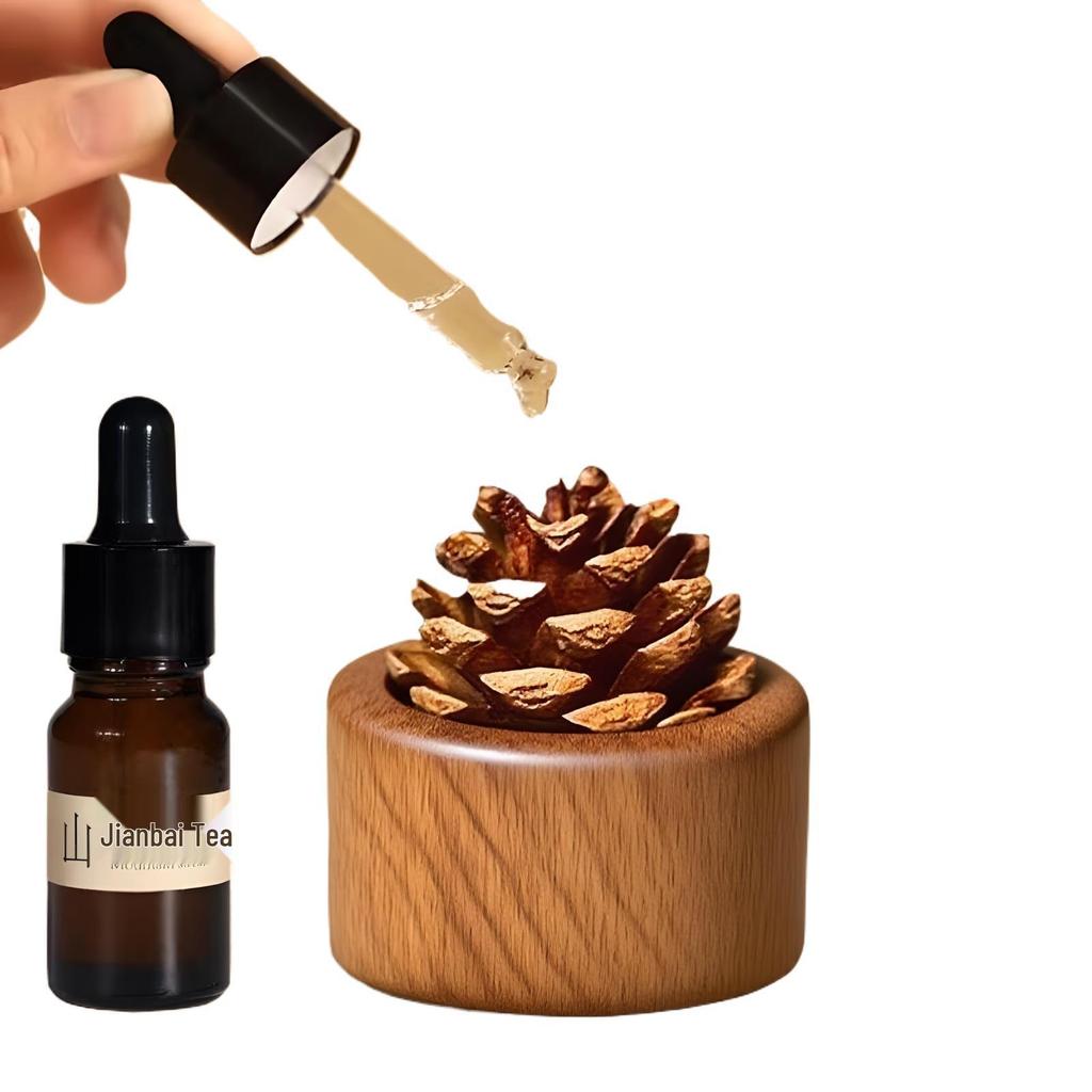Pinecone Hydrosol Mosquito-Repellent Aromatherapy Diffuser - Long-Lasting Indoor & Car Fragrance Essential Oil