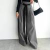 Suit Wide Leg Pants Advanced Sense of Solid Color Temperament Commuter Slim Pants Woman