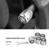 Car Metal Tire Valve Air Caps Auto Anti-Rust Accessories For Jaguar XF XJ XFR XKR S-Type F-Type X-Type F-Pace I-Pace NN92