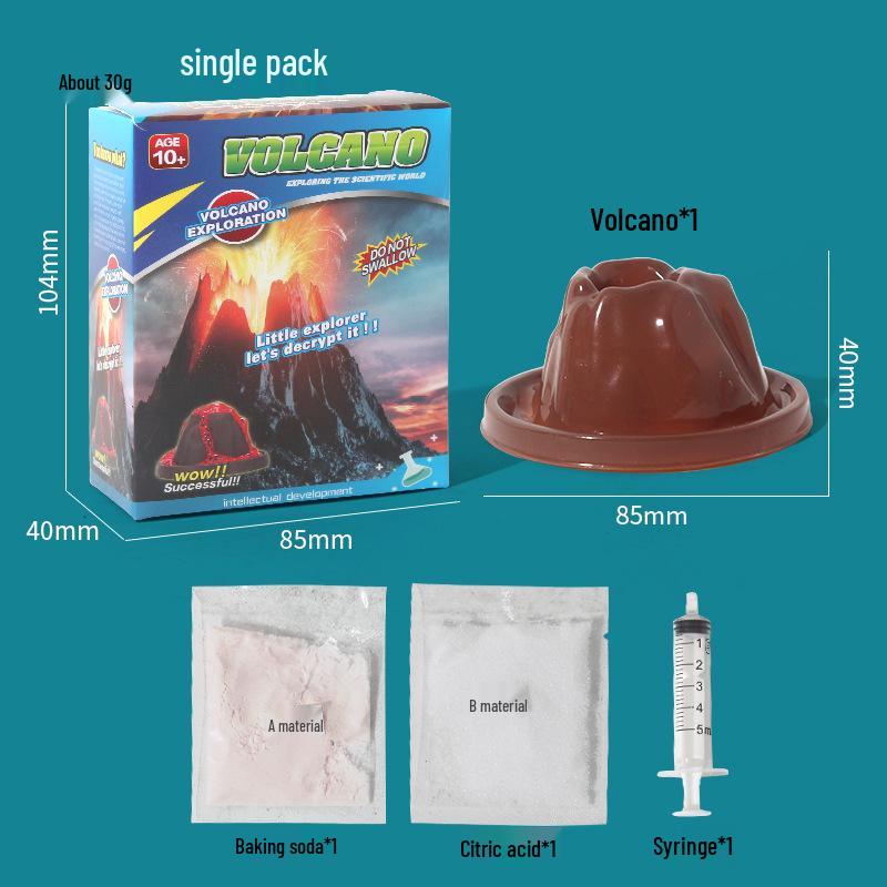 

Детский научный набор для извержения вулкана своими руками - Образовательный практический набор-модель