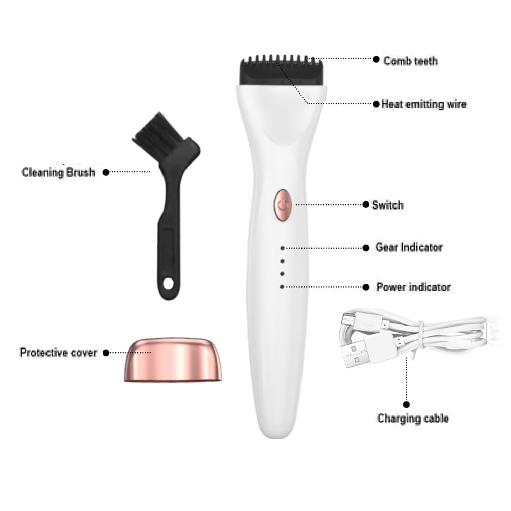 Heated Eyelash Curler 3-Second Curl | 3 Temp Modes for Lash Lift | All-Day Look, Waterproof & Smudge-Free (White)