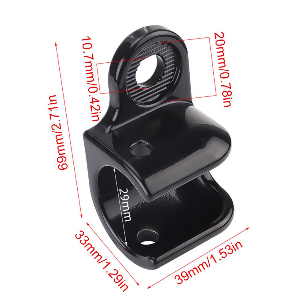 Cup Mount Bike Trailer Hitch Steel Bike Trailer Attachment Metal Compact Attachment Quick Release Connector Bike Trailer Parts