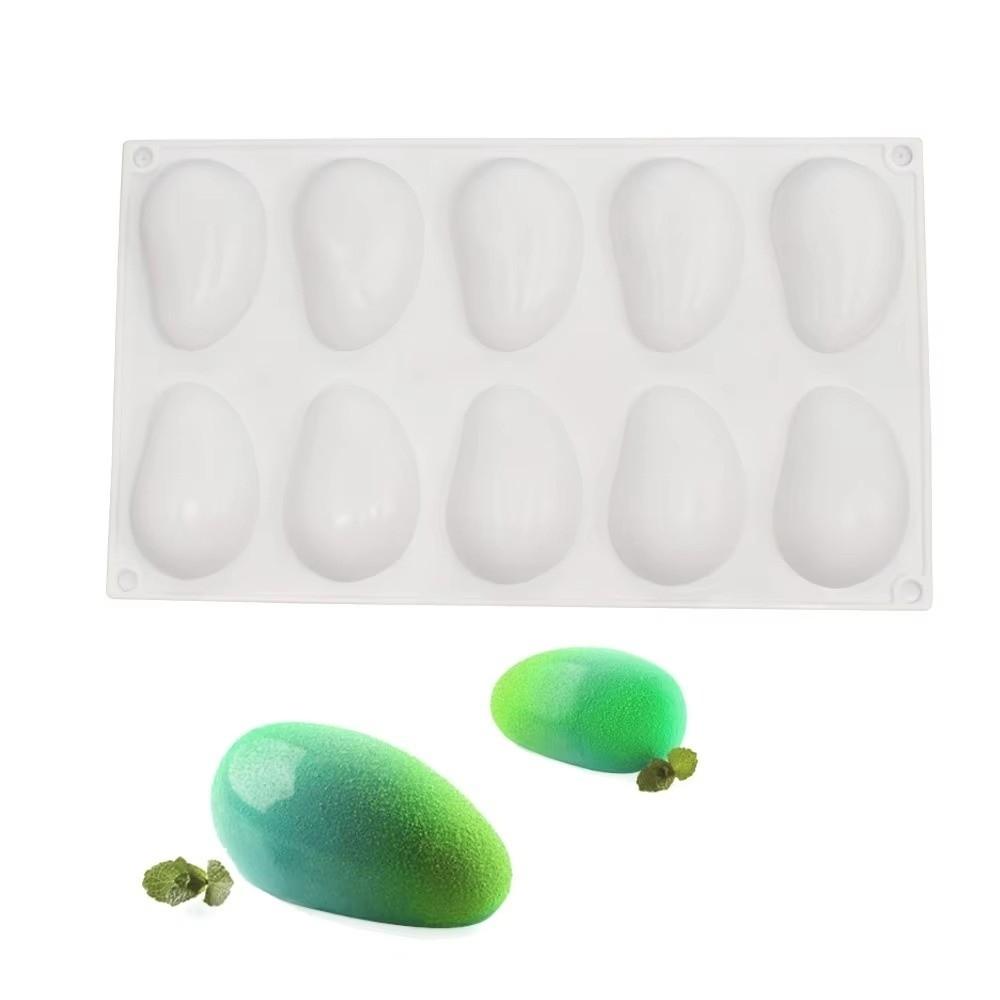 Heat-Resistant Silicone Mango Mold Reusable Baking Mold Durable Fruit Molds  Chocolate Making