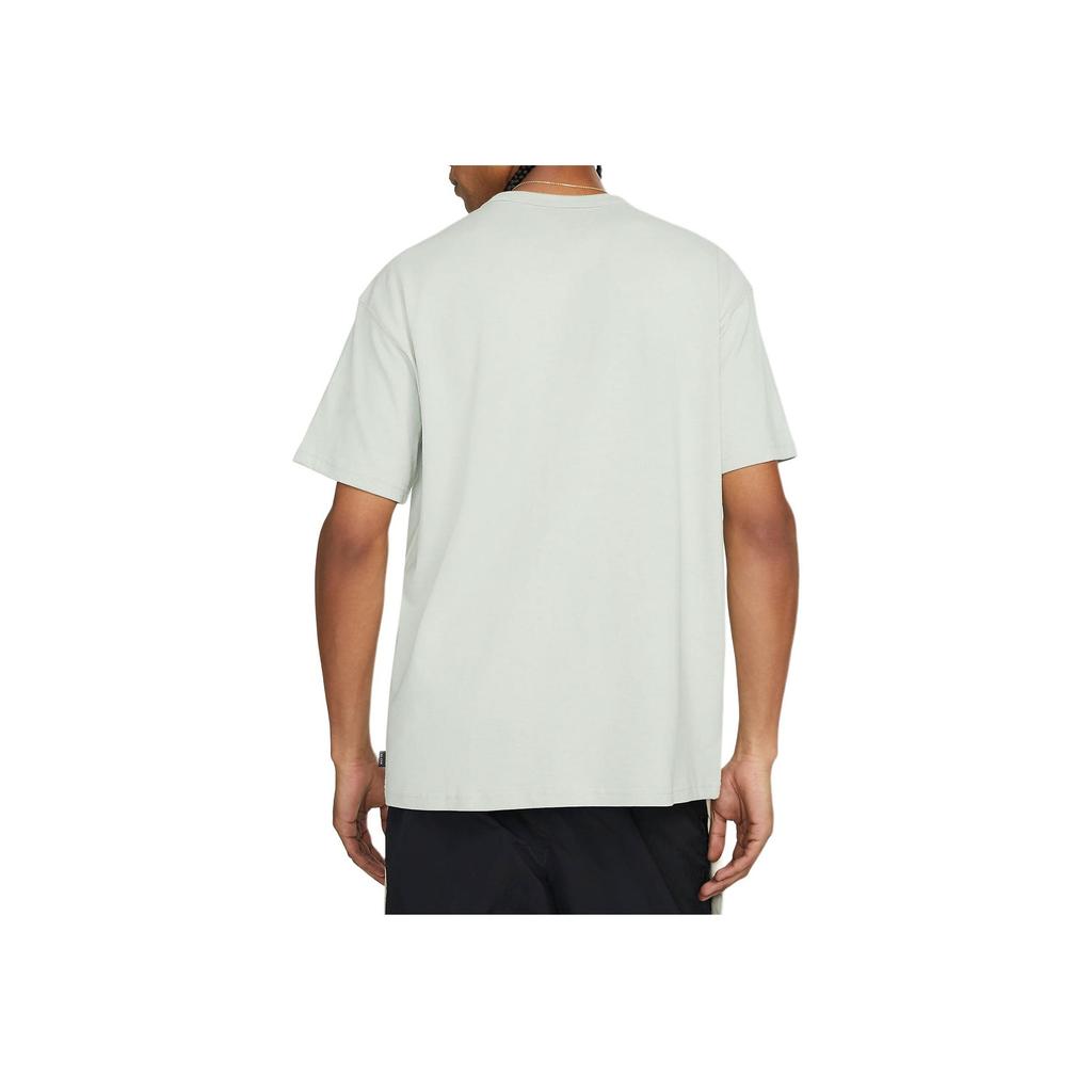 Nike Sportswear Premium Essentials Logo Short Sleeve T-Shirt Men Tops Aqua-Blue DO7393-017