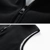 Fleece-Lined Thickened Plus Size Men's Vest Autumn Winter New Stand Collar Casual Vest Jacket
