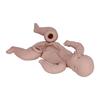 24 Inch Unpainted Reborn Baby Doll Vinyl DIY Simulated Infant Doll Mold Parts Set Toy
