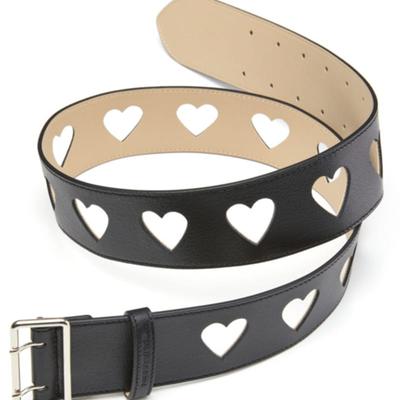 MORE THAN PARADISE HEART BELT / BLACK