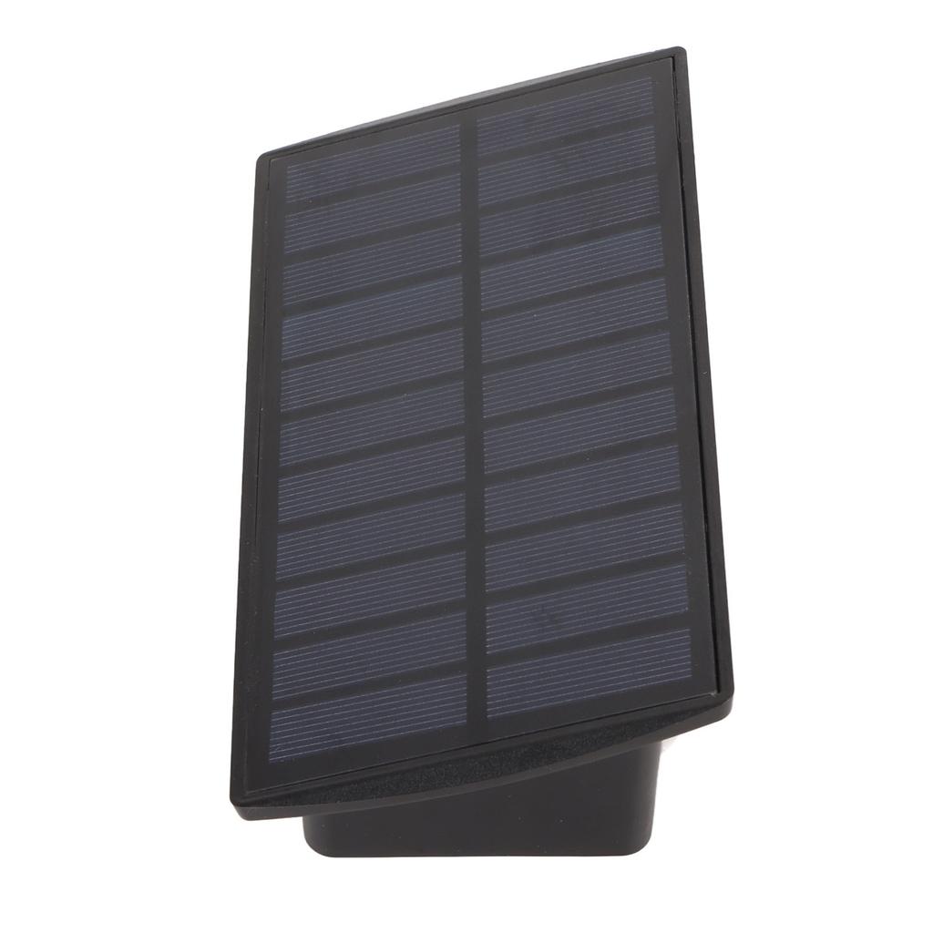 Solar Lights Outdoor IP67 Waterproof 4 LED Solar Fence Lights Up Down Solar Wall Light for Outside