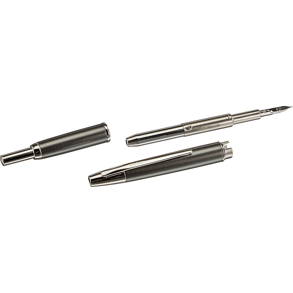 FCT15SRGYM Capless Decimo Medium Fountain Pen (M) [Dark Gray Mica Shaft]