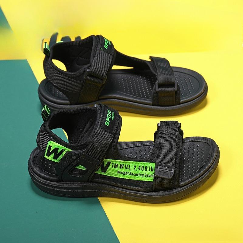 Boys' Sandals - Soft Sole, Anti-slip, Beach Shoes, Breathable Shoes