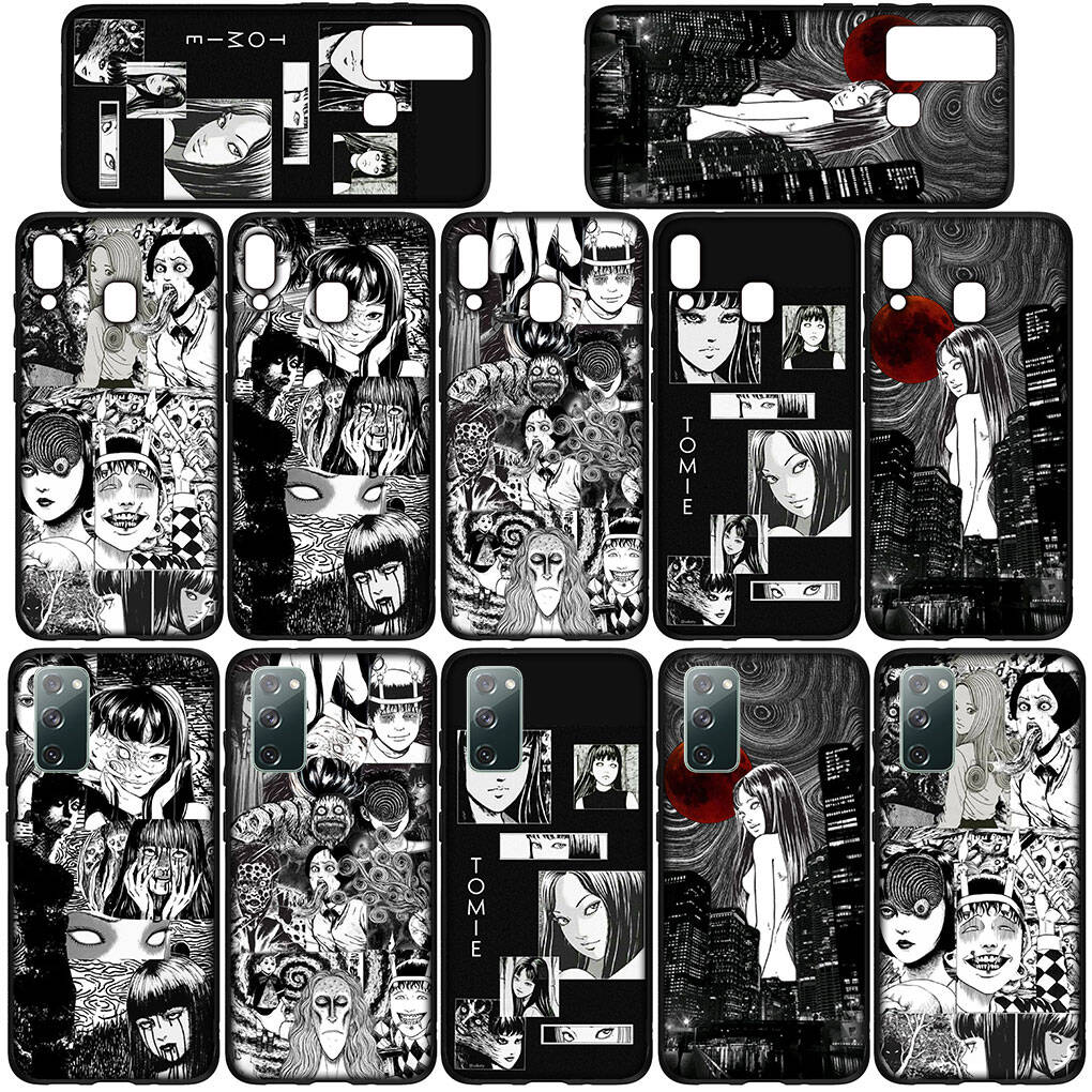 Cover for iPhone 17 16 15 Xiaomi Poco Redmi Note 14 13 12 8 Pro Max 9 16e Samsung Galaxy S25 S24 S23 OPPO Huawei Tomie Junji Ito Collection Phone Case