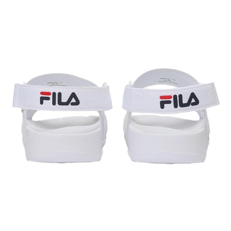 FILA Drifter Slide Beach Sandals Unisex White Korean Style 1SM00736_112