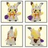 Halloween Mimikyu Plush Toy Set - Large & Small Stuffed Dolls with Backpack Bundle, Spooky Pokémon Collectible Gift for Kids