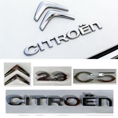 ABS Car Rear Trunk Emblem Badge Decal Sticker for Logo C5 C2 Exterior Auto Modification Accessory