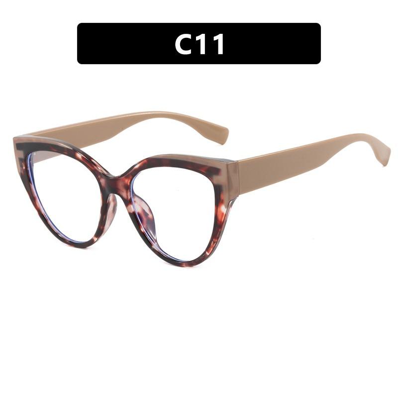 Personality Exquisite Cat Eye Sunglasses Women Men High End Simple Artistic Sense Sun Glasses Climbing Camping Beach Party Shade Glasses