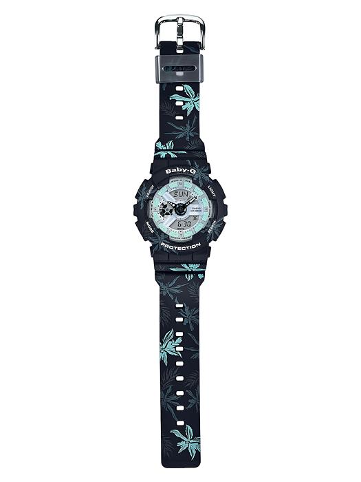 Casio Men's Resin 100M Water Resistant Analog Shock Resistant Quartz Watch BA-110CF-1A