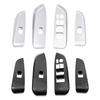 For Toyota Highlander 2015-2021 Door Glass Window Lift Switch Button Panel Decorative Frame Car Interior Modified Accessories