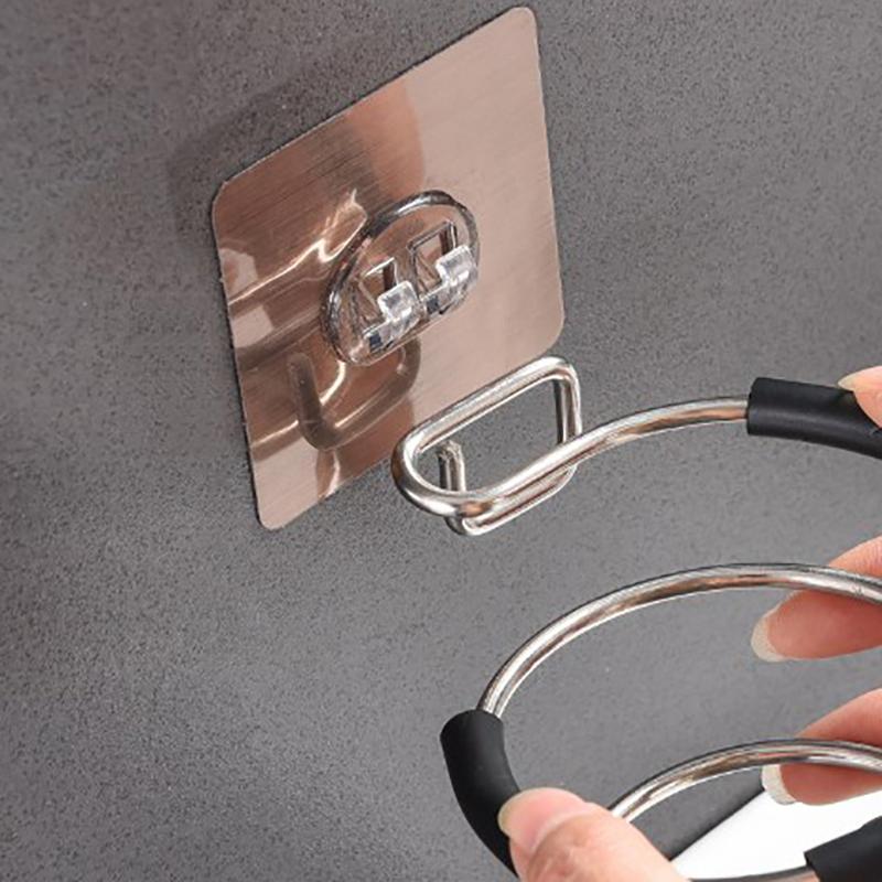 Hair Dryer Holder Wall Mounted Nail Free No Drilling Blower Organizer Stainless Steel Spiral Stand For Bathroom Shelf Storage