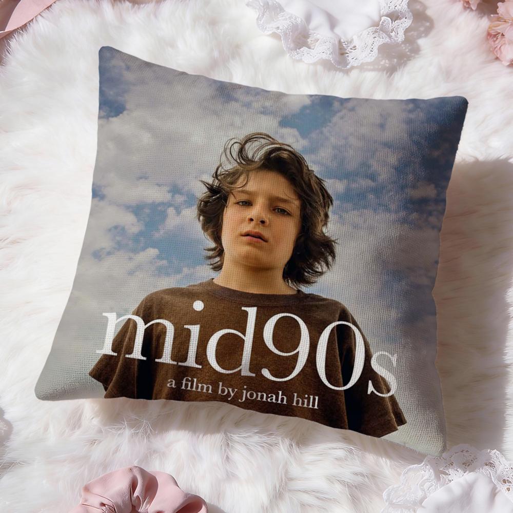 Movie M-Mid 90S Cushion Cover Premium Comfort Reversible Pillow Cove -Two in One Design for Any Room & Car Interior