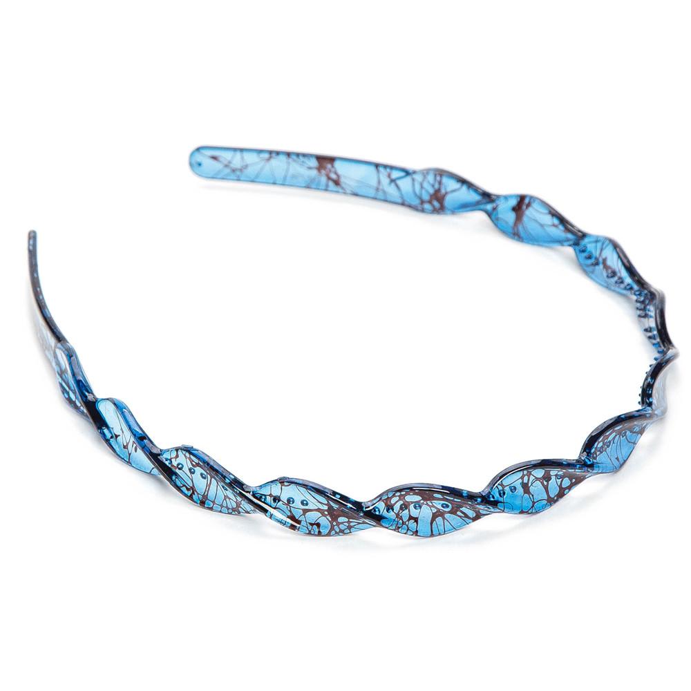 Nova Moda Elásticos Impermeáveis Faixas de Cabelo Aro de Cabelo Dentado para Adultos Grande Lavar o Rosto Larga Faixa de Cabelo de Plástico Inquebrável