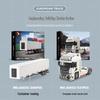 Brick Joy Transportation Truck Series: Semi-Trailer Car Building Blocks for Boys - Small Particle Assembly Toy