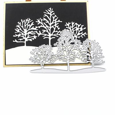 Trees Etching Knife Mould Embossing Knife Mould Cut Dies Scrapbook