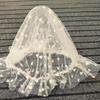 2Pcs Adjustable Comfort Pet Protective Mask Breathable Dog Anti-Eating Veil Polyester Elastic Anti-Bite Head Cover