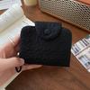 Cute Large Capacity Coin Purse Mini Wrinkled Earphone Bag Multi-layer Coin Pocket Children