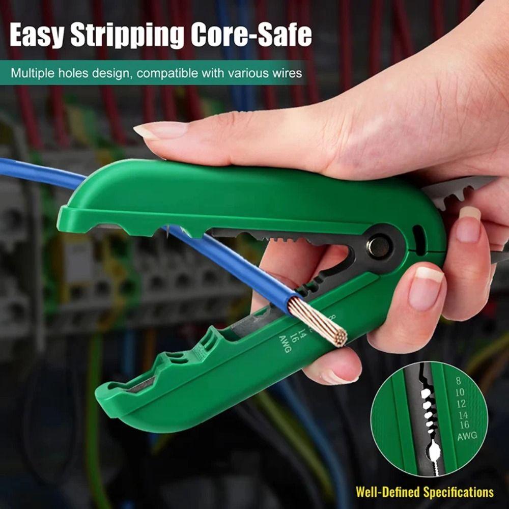 Small Micro Wire Strippers Anti-slip Cable Plier Wires Stripping Tool  for Professional