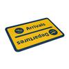 Aviation Airplane Departures Arrivals Floor Door Bath Kitchen Mat Anti-Slip Outdoor  Doormat Garden Entrance Rug Carpet Footpad