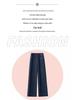 Women's High-Waisted Wide-Leg Denim Trousers - Elastic & Slimming Retro Pants for Spring and Autumn 2026