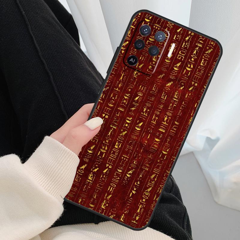 

Egypt Pharaoh Mural Case For Oppo A54 A74 A94 A18 A57 A17 A77 A38 A58 A78 A98 A80 A60 A40 A96 A76 A16 A15 A5 Pro OPPO A60 4G