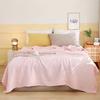 Plaid Blanket for Bed Double Queen King Bedspread Gauze Summer Thin Towel Quilt Coverlet Autumn Winter Sheet Bed Sofa Cover