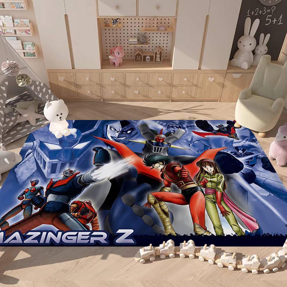 UFO ROBO GRENDIZER GOLDORAK Room Mats Cheaper Anti-slip Modern Living Room Balcony Printed Welcome Rug