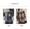 Maglione da donna di alta gamma in lana cashmere con patchwork a rombi - Girocollo, Manica lunga, Autunno/Inverno